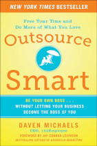 Book cover for Outsource Smart by Daven Michaels