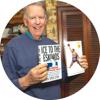 Original client photograph accompanying the historical Promote a Book testimonial.