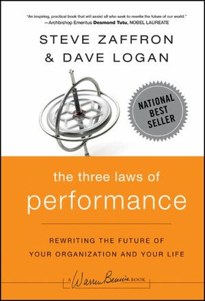 Book cover for 3 Laws of Performance by Landmark Education